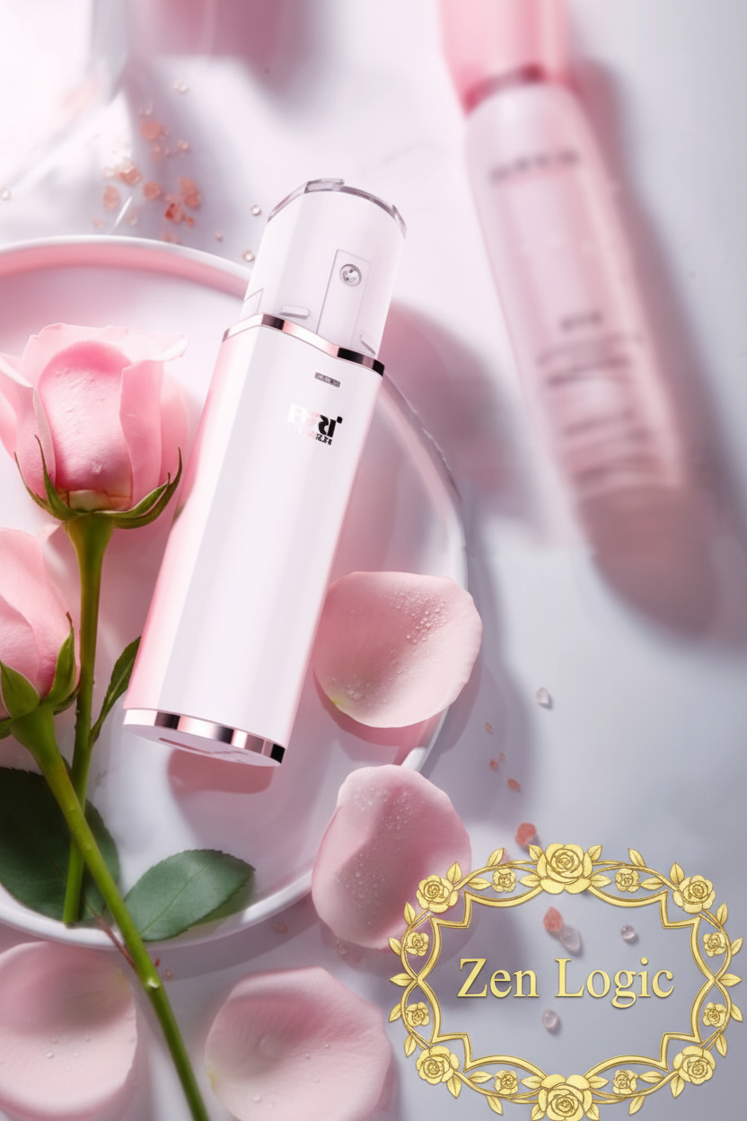 Portable Facial Steamer Beauty Device for Radiant Skin - Goldflame Elixir