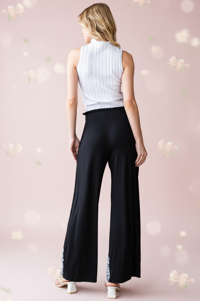 Black Pants - Back