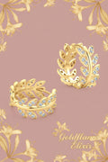 Moissanite Leaf 925 Sterling Silver Earrings - Effortless Elegance - Goldflame Elixir