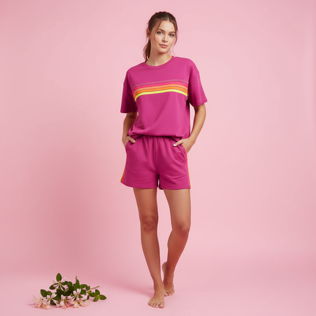Hot Pink Lounge Set