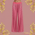 Sequin Wide-Leg Pants: Dazzle and Shine Anywhere You Go - Goldflame Elixir